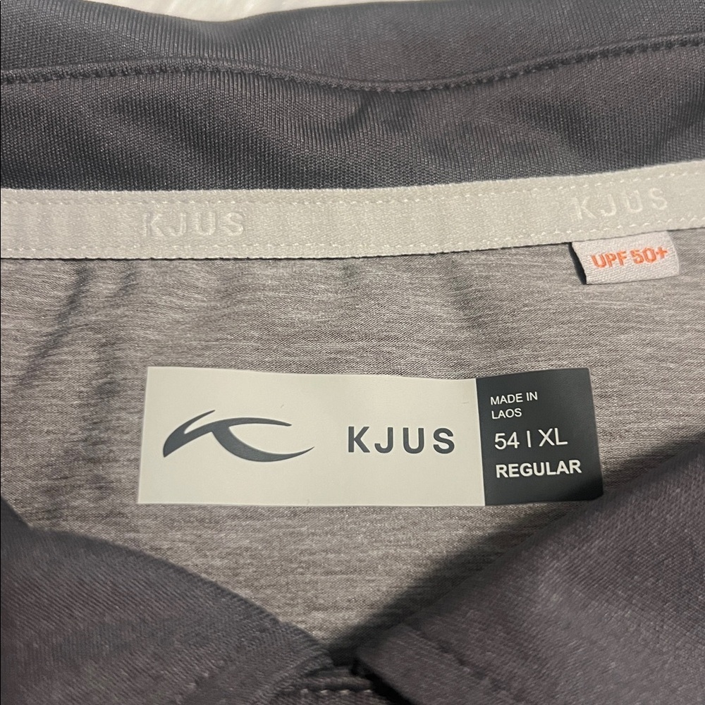 Kjus Polo Shirt Mens XL Gray - Picture 2 of 7